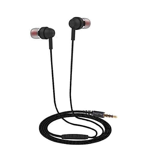 Sound One E10 Earphones with Mic (Black)