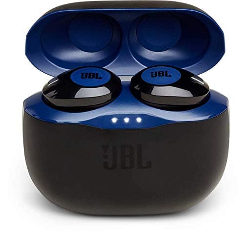 (Renewed) JBL Tune 120 Bluetooth Truly Wireless In Ear Earbuds with Mic (Blue)