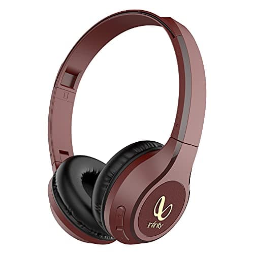 Infinity by Harman Tranz 700 On Ear Wireless Headphone with Mic, 20 Hrs Playtime with Quick Charge, Deep Bass, Dual Equalizer, Bluetooth 5.0 and Voice