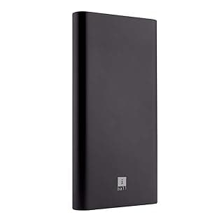 iBall Portable Power Bank, iB-10000M QCPD, Dual USB Output, Black