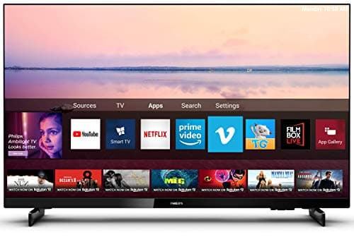 Philips 80 cm (32 Inches) HD Ready LED Smart TV 32PHT6815/94 (Black) (2021 Model) | With Pixel Precise HD