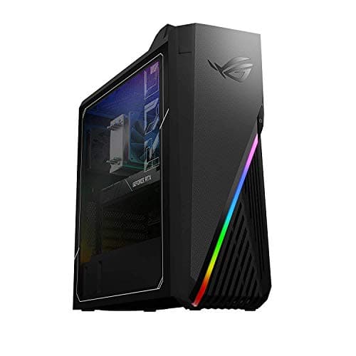 ASUS ROG Strix GA15 (2020), AMD Ryzen 7-3800X Gaming Desktop (32GB RAM/1TB HDD + 1TB SSD/8GB NVIDIA GeForce RTX 2070 Super Graphics/with Keyboard &amp
