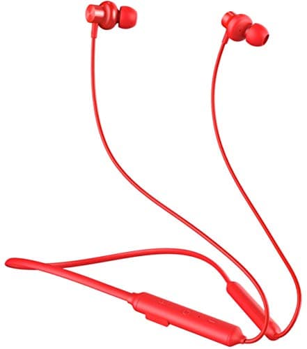 Motorola Verve Rap 250 Wireless Bluetooth in Ear Neckband Headphone with Mic (Red)