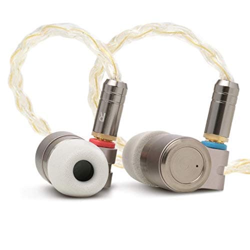 TIN HiFi T3 Premium Single Knowles BA Single PU+PEK Dynamic Hybrid Driver InEar Earphones, CNC-machined Metal Design, Detachable Gold-Plated OFC SPC M
