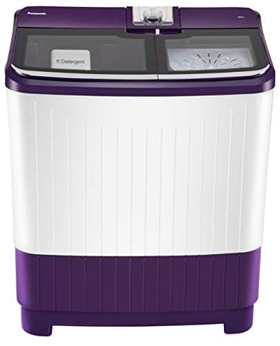 Panasonic 8 kg Semi-Automatic Top Loading Washing Machine (NA-W80G5VRB, Violet)