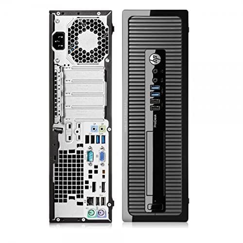 (Renewed) Hp ProDesk 600 G1 Desktop Intel Core i5 4th Gen, 8 GB RAM/ 500 GB HDD/ Windows 10/ MS Office Black, Upgardable upto 34GB..