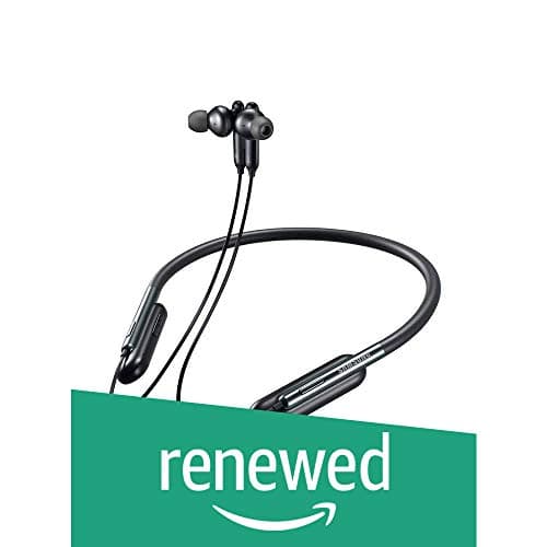(Renewed) Samsung Original EO-BG950CBEGIN Bluetooth Wireless in-Ear Flexible Headphones with Microphone (Black)