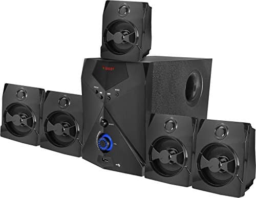 Tecnia Atom 504 5.1 Channel Wireless Bluetooth Speaker (Black)