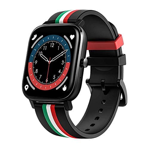 SHOPEVOLVES NextFIT Song S Full Touch Smart Watch with Bluetooth Music, Calling, Audio Record, Heart Rate, BP, SpO2, Long Battery Life | 4 GB Memory (