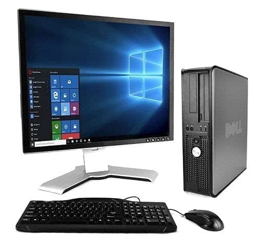 (Renewed) Dell Optiplex 380 17 inch (43.18 cms) Desktop (Core2Duo /8 GB RAM / 1 TB HDD/ Windows7 Pro, MS Office/Intel Hd Graphics 17" Monitor(1398