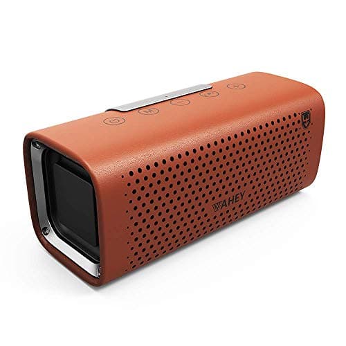 MobiPro {Japan} Bluetooth Speakers Wireless-, HD Stereo Sound, Side Woofers, 24-Hour Playtime, 39-Foot Bluetooth Range, Rich Bass, Built-in Microphone