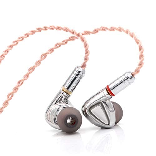 Linsoul TIN HiFi P1 Wired In Ear Earphone with Mic (Gold)