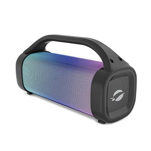 Alpino Thar Flash Portable Bluetooth Speaker with RGB Light,1200 mAh Battery and 6 Hours of Playback Wireless Speaker(Black)