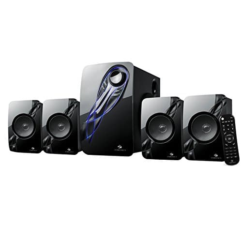 Zebronics Multimedia Speaker 4.1 with Bluetooth, Remote, SD Card and FM - Jelly Fish
