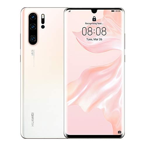 Huawei P30 Pro Dual SIM - 128GB, 8GB RAM, 4G LTE (Pearl White)