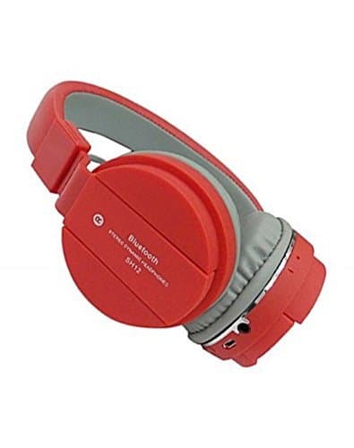 Rewy AF1 SH-12 Wireless Super Extra Bass Headphone Supports AUX,FM,SD Card (Multicolor)