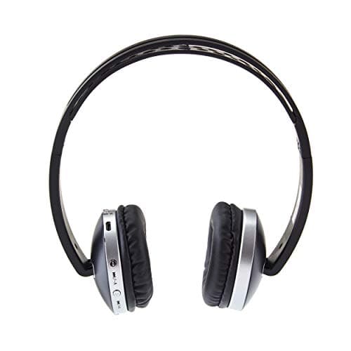 Envent Saber 300 Bluetooth Headphone with Mic and FM (Black)