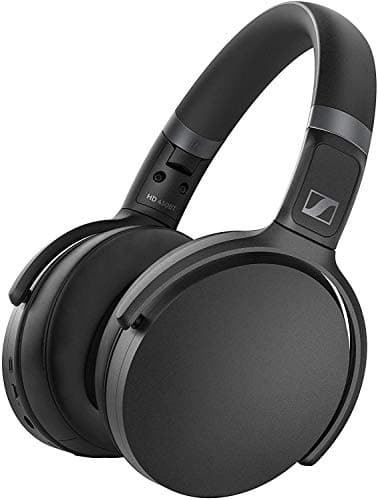 (Renewed) Sennheiser HD 450BT Over Ear Wireless Headphones, with Active Noise Cancellation, Black