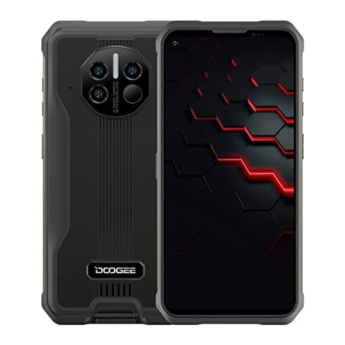 India Gadgets - V10 5G Rugged Android 11 Mobile Phone: 8Gb + 128Gb: 48MP Triple Camera: 6.39" HD+ Display: 8500mAh Battery with OTG Reverse Chargi