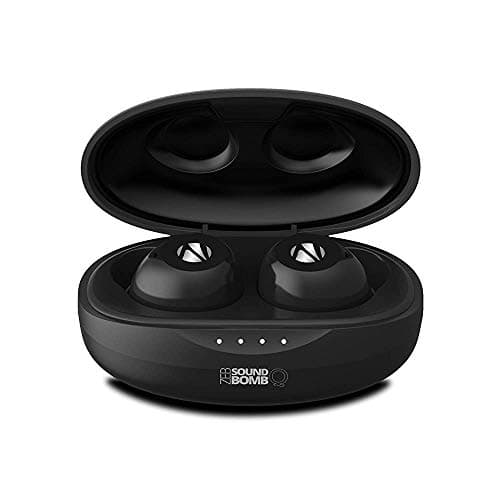 (Renewed) Zebronics Zeb-Sound Bomb Q True Wireless Earbuds with Qualcomm® aptX™, BT 5.0, Call Function, Voice Assistant, Water Resistant, Type C Charging