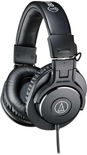 (Renewed) Audio ATH-M30X On-Ear Stereo Headphone (Black)