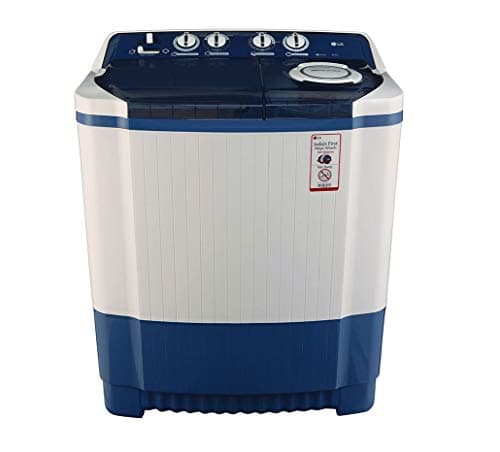 LG 8.0 kg Semi-Automatic Top Loading Washing Machine (P9037R3SM, Dark Blue)