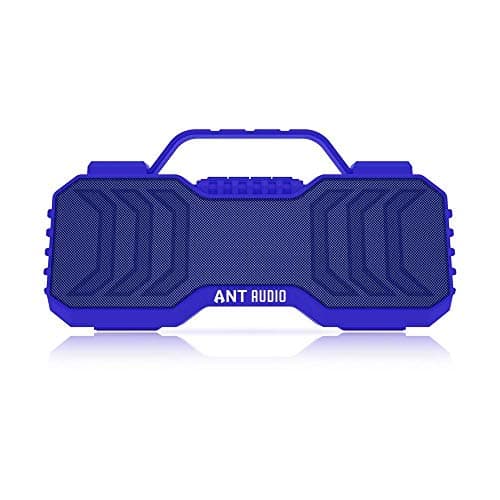 (Renewed) Ant Audio Treble X 950 Portable Bluetooth Speaker 6W, FM/Aux/SD Card/USB with TWS Function -Blue