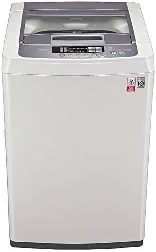 LG 6.5 kg Fully-Automatic Top Loading Washing Machine (T7569NDDL, Blue and White) Washing Machines & Dryers