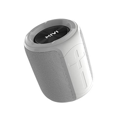 Mivi Octave 2.0 Portable Wireless Speakers with HD Stereo Sound, Powerful Bass (Grey)