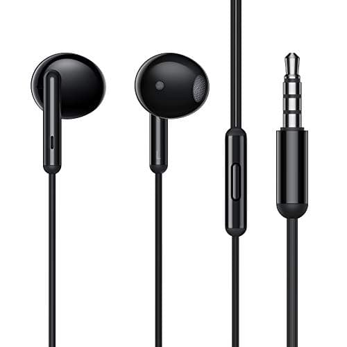 (Renewed) realme Buds Classic Wired In Ear Earphone with Mic (Black)