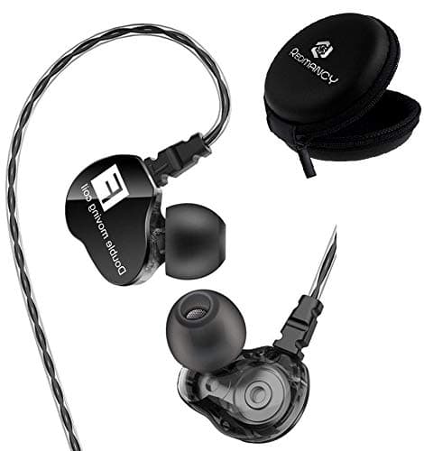 REDAMANCY 6T-BT Wired in-Ear Earphones with Mic Super Bass Stereo Sound with Carry Pouch for All Smartphones Compatible for All Androids, iPhone mobil