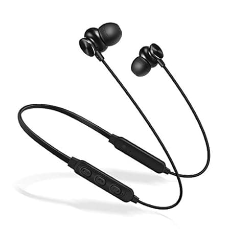 TIITAN Nitrogen Series N2 Wireless Neckband in-Ear Bluetooth 5.0 IPX5 Sweatproof Magnetic Headset, Lightweight Earphone with 8 Hours Playtime.