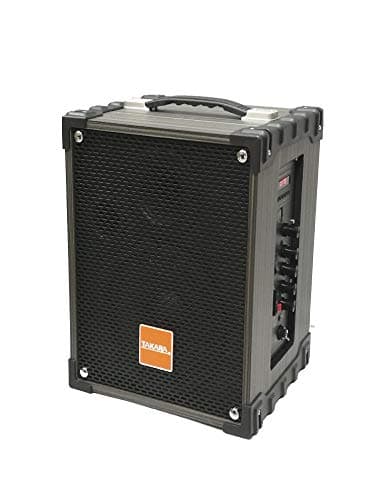 TAKARA Karaoke Speaker T-9006 Portable 6.5 Inch Woofer Multimedia Bluetooth Speaker, with Audio Recording, Rechargeable Battery, USB,TF, PA System wit