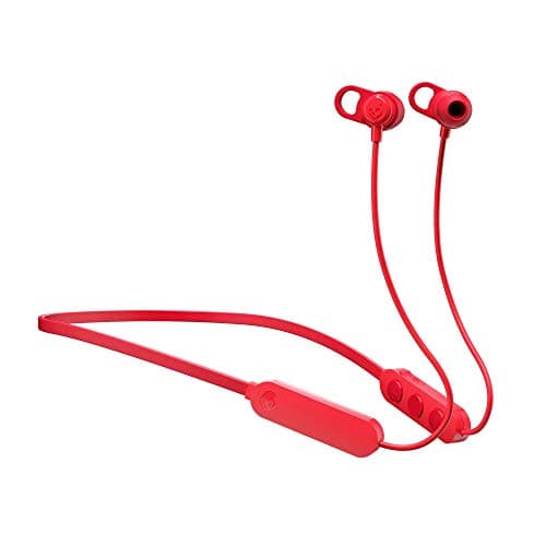 (Renewed) Skullcandy Jib Plus Wireless in-Earphone with Mic (Red)