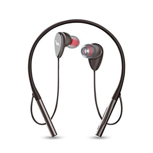 UBON CL-56 Wireless Bluetooth In Ear Neckband Earphone with Mic (Silver)