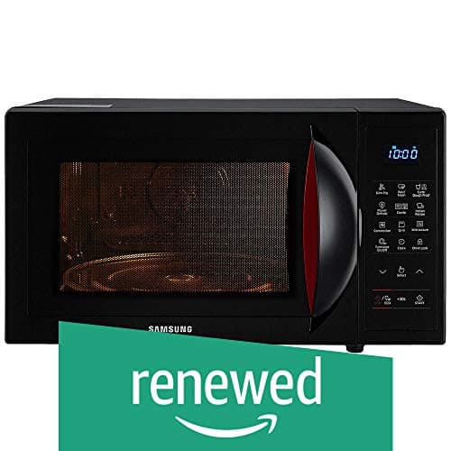 (Renewed) Samsung 28 L Convection Microwave Oven (CE1041DSB2/TL, Black)