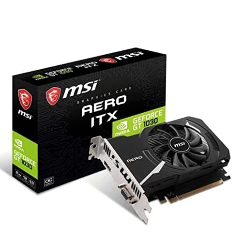 SRI MISRI Systems MSI Gaming GeForce GT 1030 2GB GDRR4 64-bit HDCP Support DirectX 12 ITX OC Graphics Card