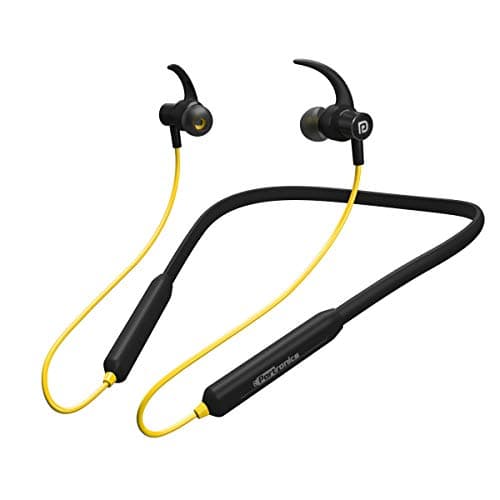 Portronics Harmonics 216 HD Stereo Wireless Bluetooth 5.0 Sports Headset with High Bass, Powerful Audio Drivers and Noise Reduction for All Android &a