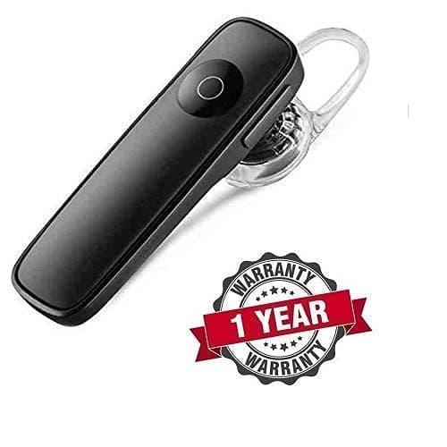 G S GOLDSTIEN Star Pure Wireless Bluetooth Headphones, Headset with Mic and Sound Button Earphone for M i Note 5/6/7 Pro, 6A, Y2, A2, A1, Y3 All Smartphones (Black)