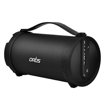 Artis BT306 Wireless Portable Bluetooth Speaker with FM/TF Card Reader/AUX in (Black)