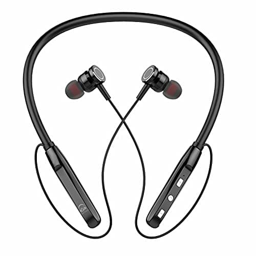U &amp; I Me Series Wireless Bluetooth In Ear Neckband Headphone with Mic (Black)