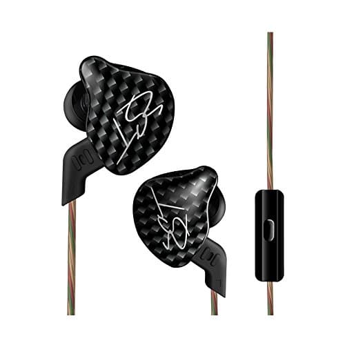 KZ ZST Wired In Ear Earphone with Mic (Black)