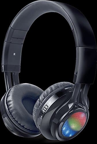 iBall Glint-BT06 Neckband Wireless Bluetooth Headphones with FM Radio and Mic (Black)