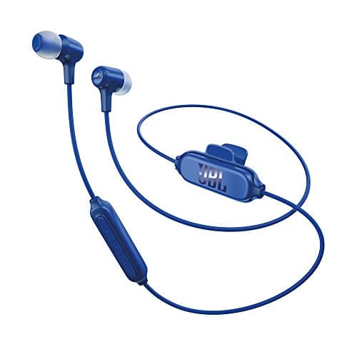 (Renewed) JBL E25BT Bluetooth In-Ear Headphones (Blue)