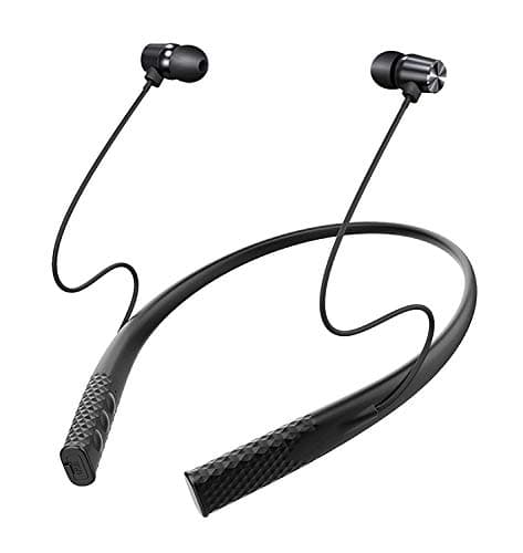 Pebble Flex Premium Bluetooth Neckband with high Fidelity deep bass Sound, 12 Hours of Playtime in Single Charge, Comes with Carry Case, IPX5 Sweat Pr