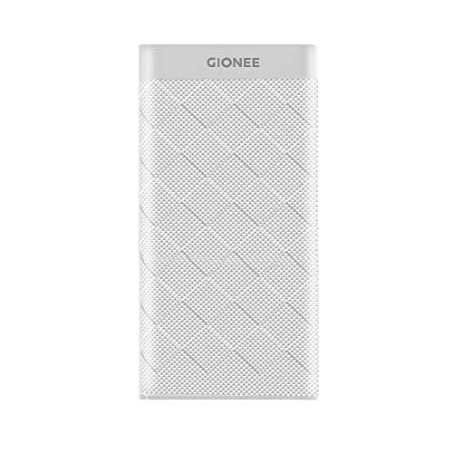 Gionee 20000mAh Fast Charging 15W Power Bank PB20K1D (White)