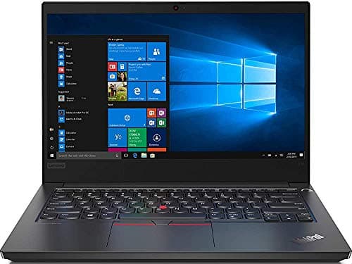 (Renewed) Lenovo ThinkPad E14 Intel Core i5 10th Gen 14-inch Full HD Thin and Light Laptop (8GB RAM/ 256GB SSD/Windows 10 Home/Black/ 1.77 kg), 20RAS1