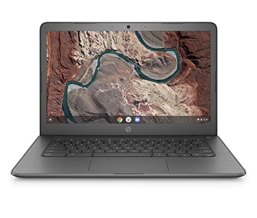 HP Chromebook 14-inch Laptop with 180-Degree Swivel, AMD Dual-Core A4-9120 Processor, 4 GB SDRAM, 32 GB eMMC Storage, Chrome OS (14-db0020nr, Chalkboa
