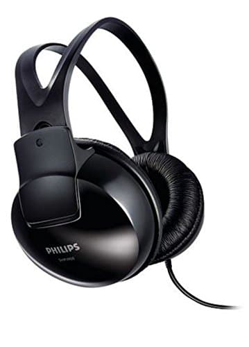 (Renewed) Philips SHP1900/97 Over-Ear Stereo Headphones (Black)