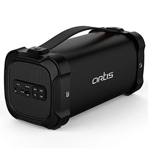Artis BT702 Wireless Portable Bluetooth Speaker with FM/USB/AUX in/Micro SD Card Reader Input (Black) (14W RMS Output)